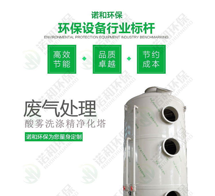 PP环保废气洗涤处理塔