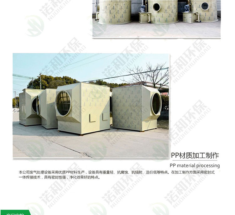 PP环保废气洗涤处理塔